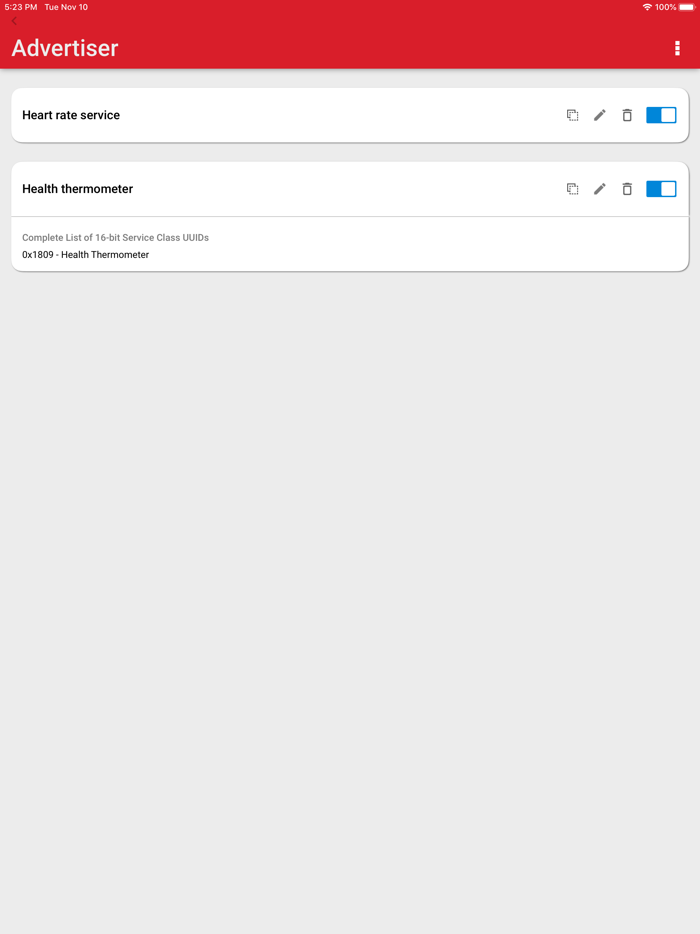 EFR Connect BLE Mobile App