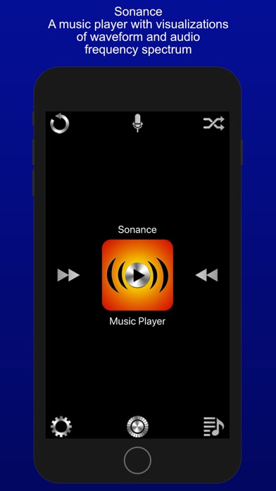 How to cancel & delete Sonance - Visual Music Player from iphone & ipad 1