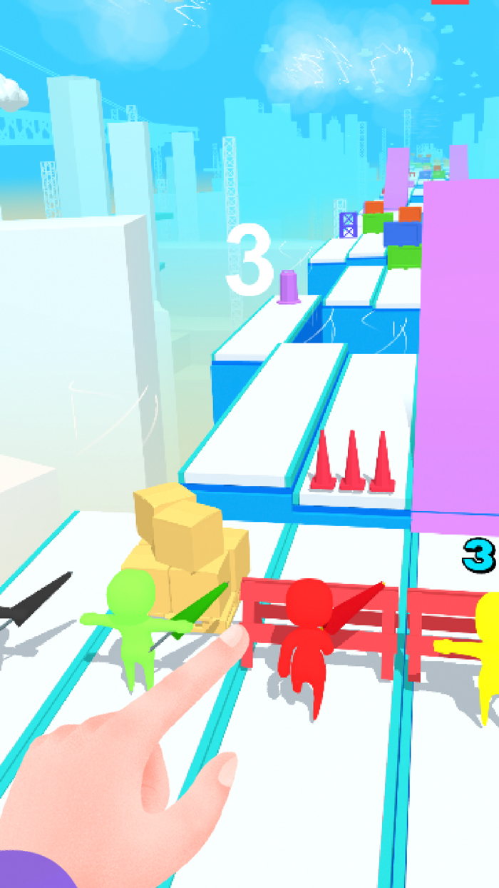 Umbrella Run - Blown away