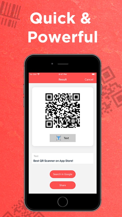 QR Code Scanner + Reader App