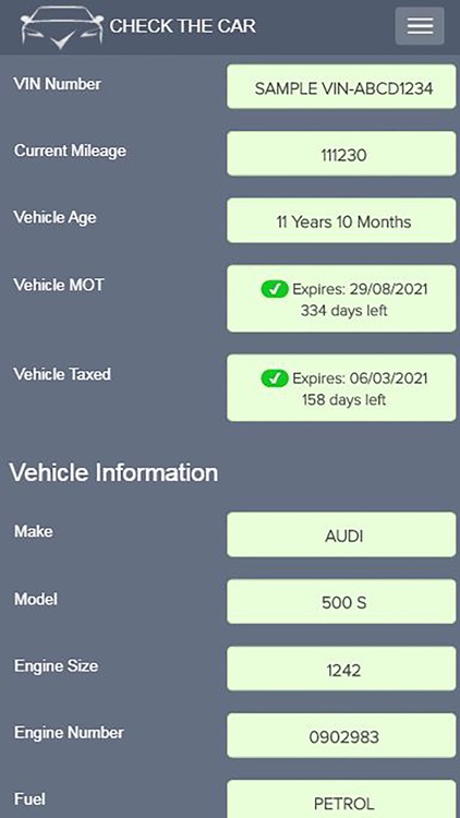 Check The Car screenshot-3