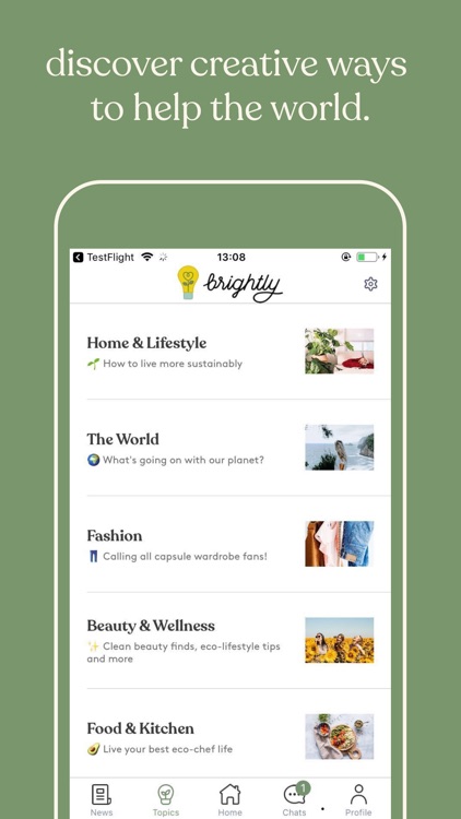 Brightly: Eco Community