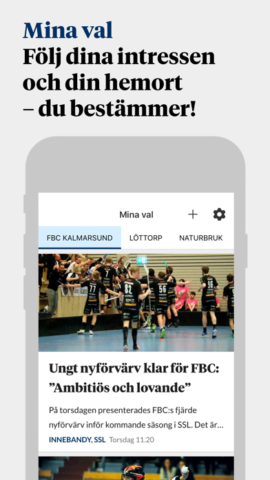 MinÖlandsbladet screenshot 3