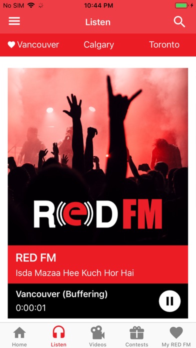 RED FM Canada screenshot 4