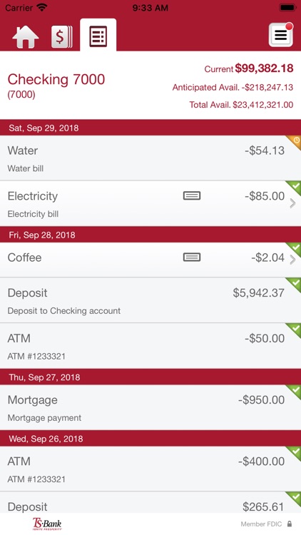 TS Bank Mobile Cash Management screenshot-4