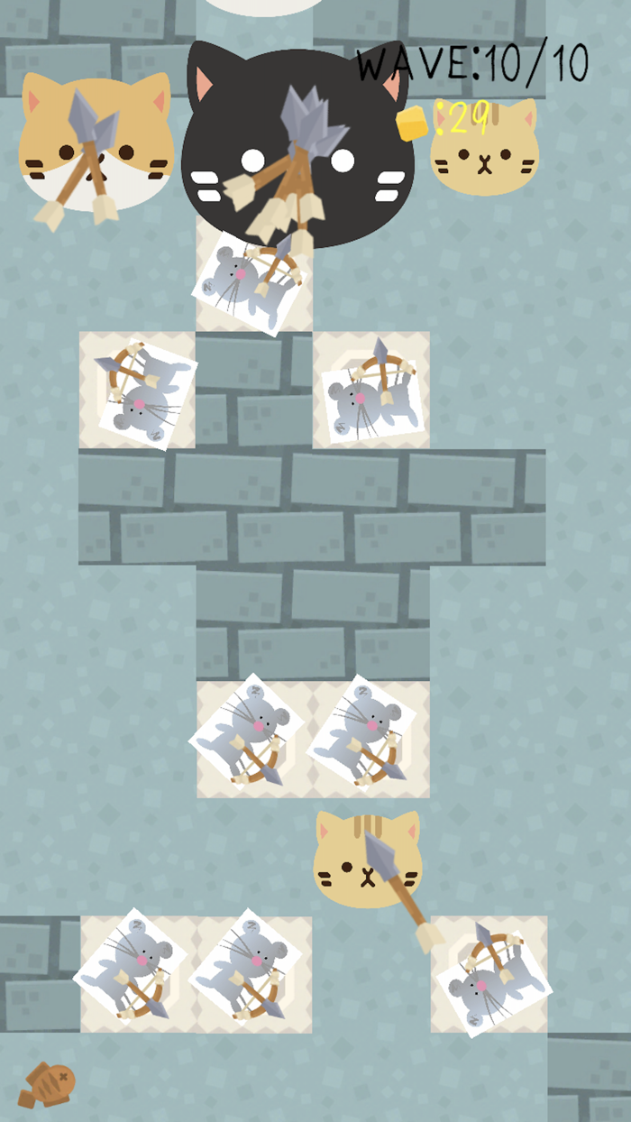 にゃんちゅーバトル - タワーディフェンスゲーム