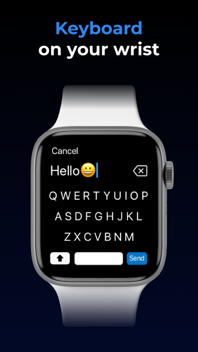 Image of Type: Keyboard for Apple Watch