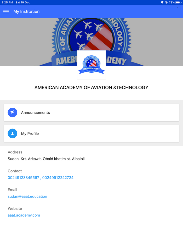 AMERICAN ACADEMY AAAT