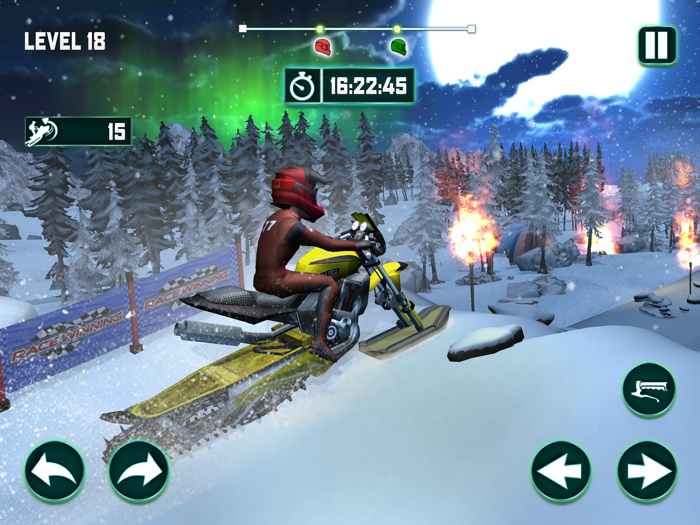 Snow Bike Hill Racing Game