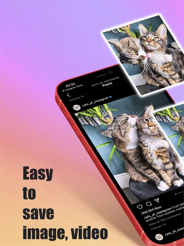 Media saver for Instagram