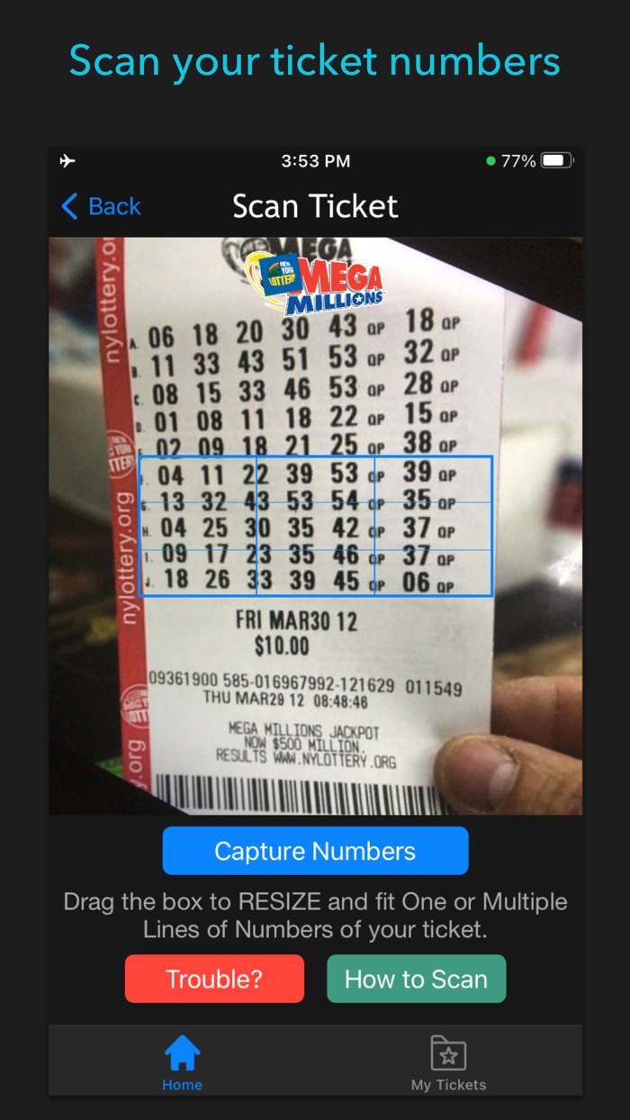 New York Lottery Scan  Result
