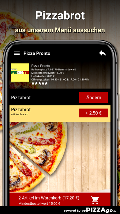 Pizza Pronto Bernhardswald screenshot 5