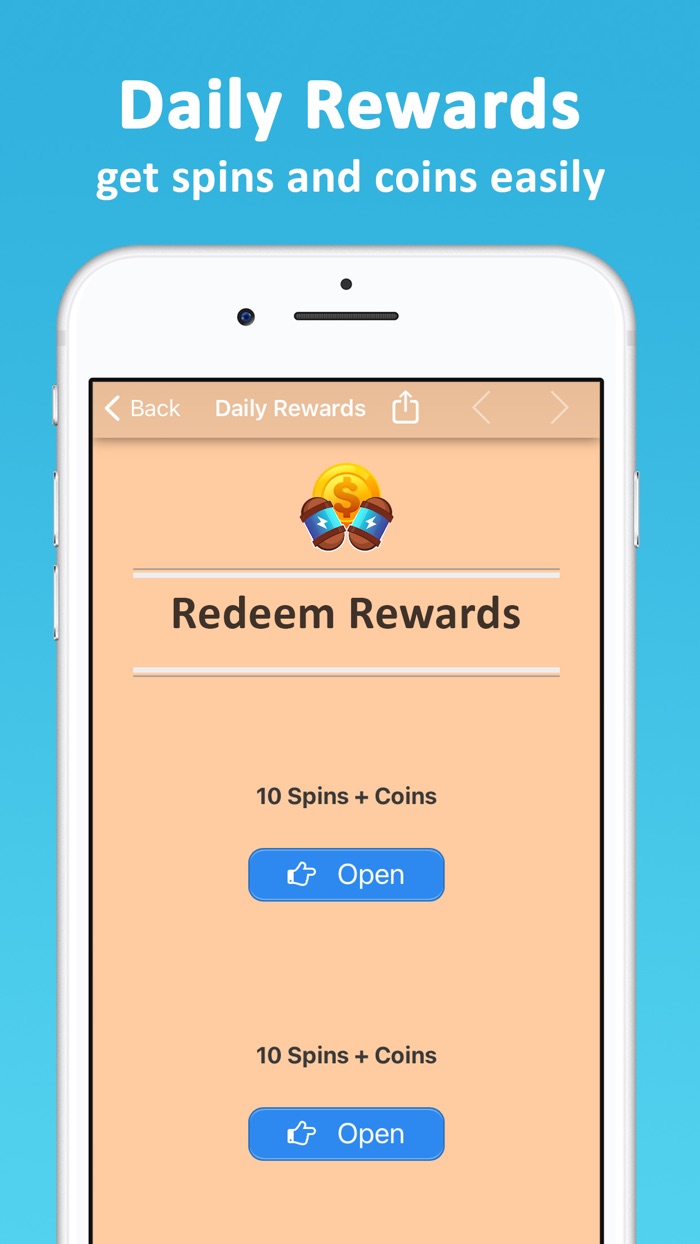 Spins Rewards  Daily Links