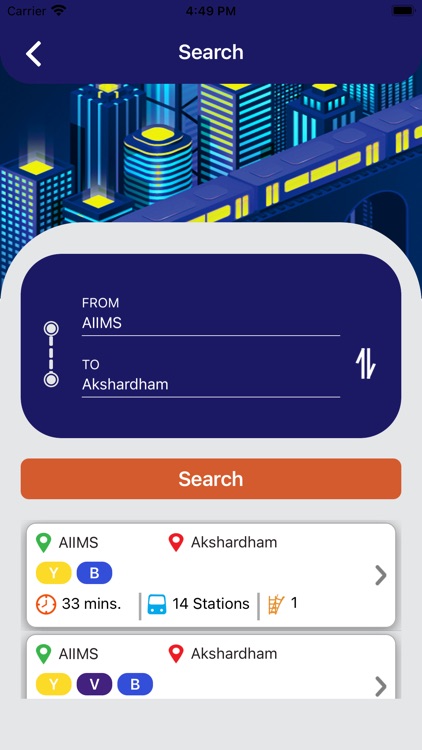 Delhi Metro Map and Routes Pro screenshot-5