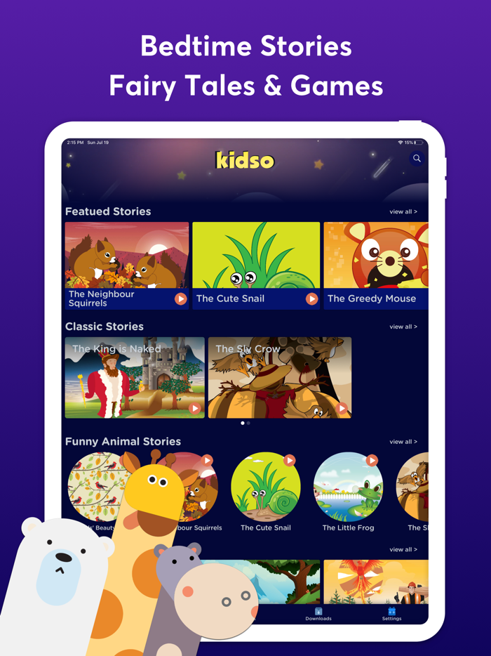 Kidso - Fairy Tales  Games