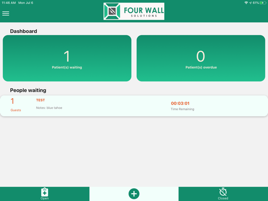 Screenshot #4 pour Waitlist MD by Four Wall