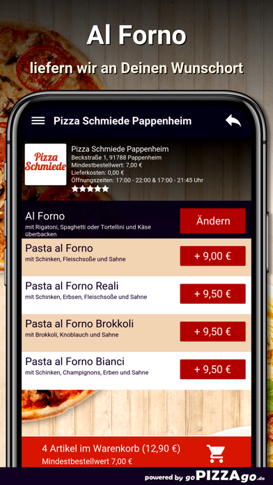 Pizza Schmiede Pappenheim screenshot 6