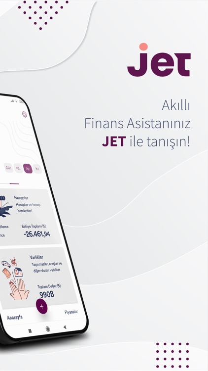 Jet - Para ve Hesap Yönetimi