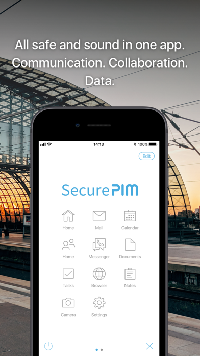 How to cancel & delete SecurePIM from iphone & ipad 1