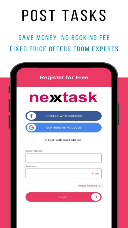 Nextask - Home services app screenshot-3