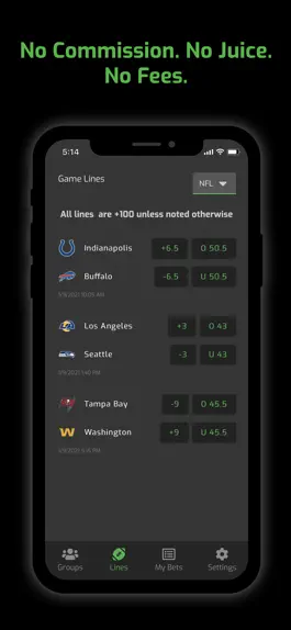 Game screenshot BetBuds - Betting Group Chat hack