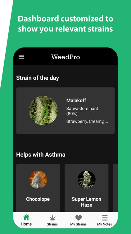 WeedPro: Cannabis Strain Guide
