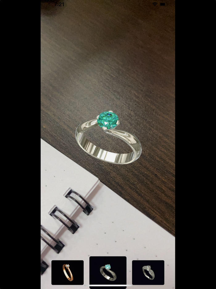 Jewelry Ring AR