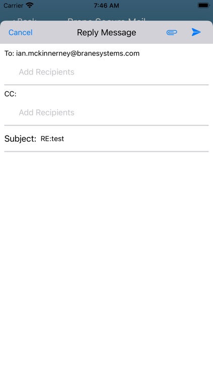 Brane Secure Email screenshot-5