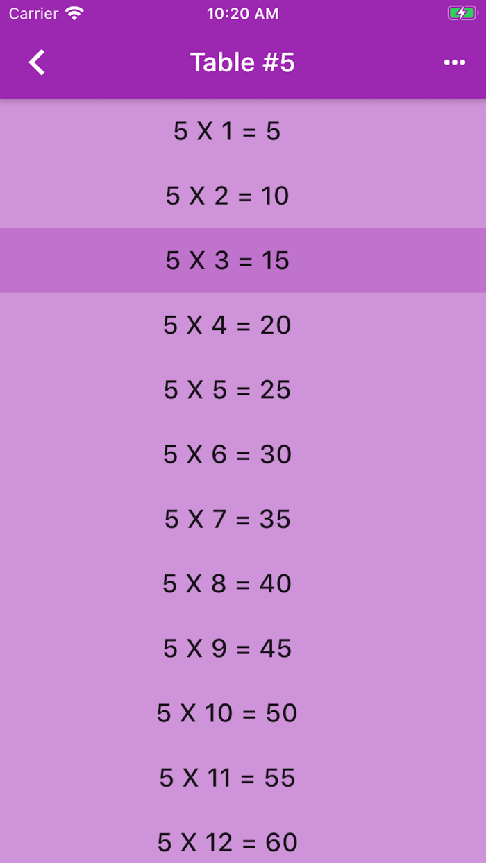 Audible Math Tables Pro