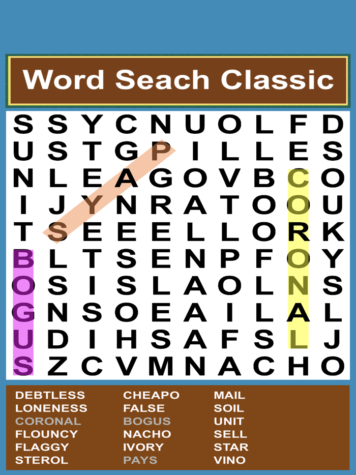 Word Search Classic ▸