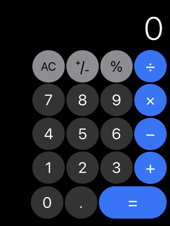 Calculator - for iPad.