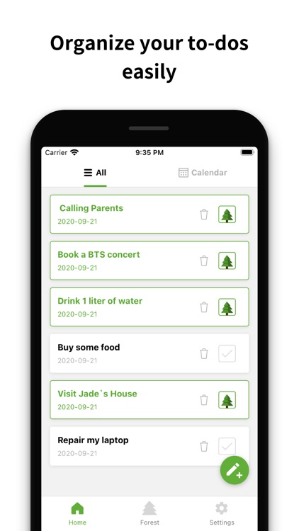 Todo Forest - Beautiful To-do