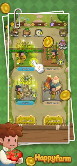 Game screenshot Happy Farm - Grow Vegetables apk