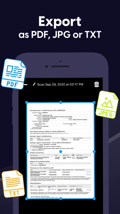 Scanner App: Documents & Sign