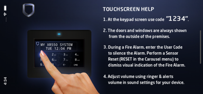 DMP Touchscreen for iPhone