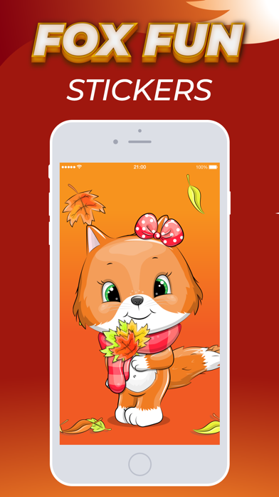 How to cancel & delete Fox Fun Emojis Stickers from iphone & ipad 1