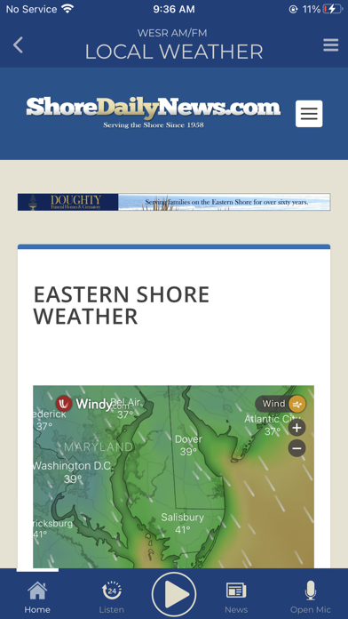 Eastern Shore Radio App screenshot 3