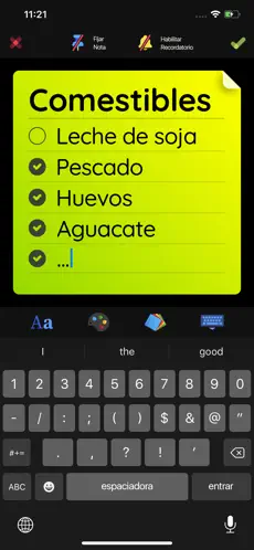 Screenshot 2 Memo Bloc de Notas Adhesivas iphone