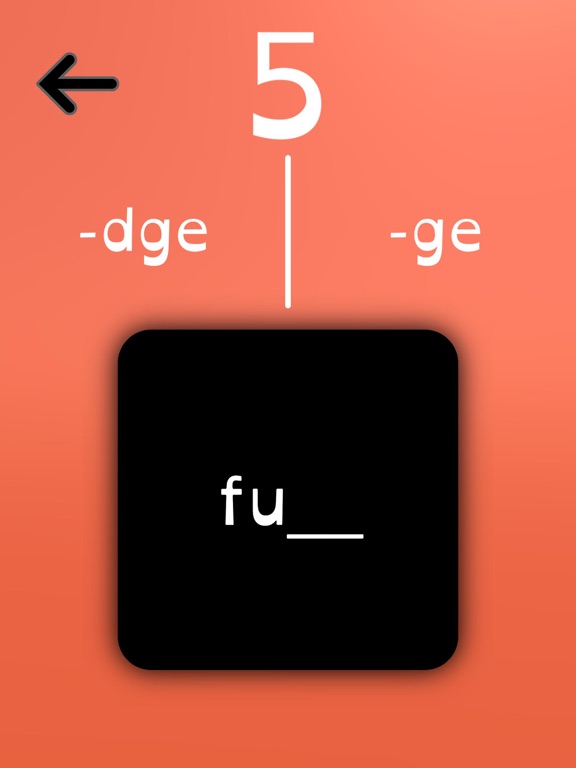 Spelling Rule Swipe screenshot 2