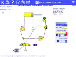 Screenshot 5 Hydraulic Circuit Simulator iphone
