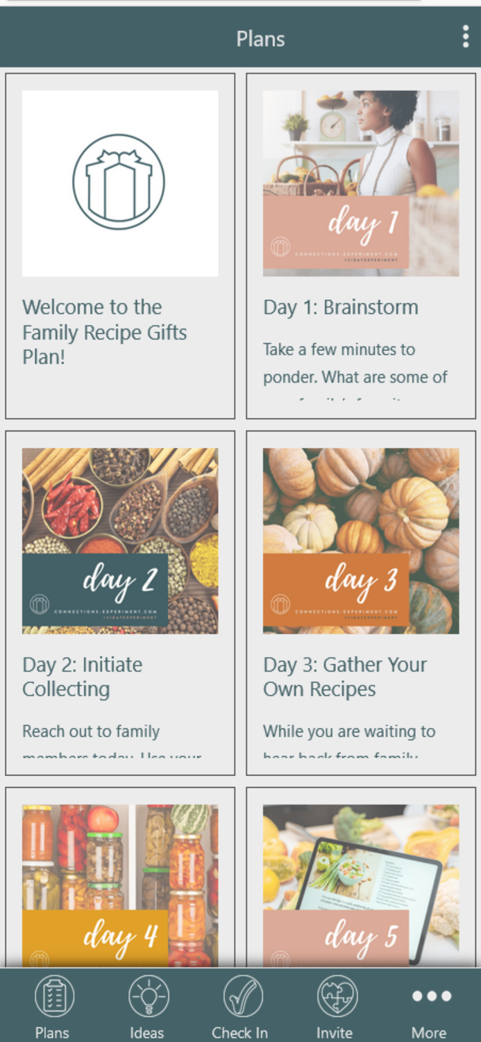 Connections Experiment