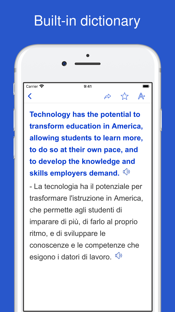 English Italian Translation