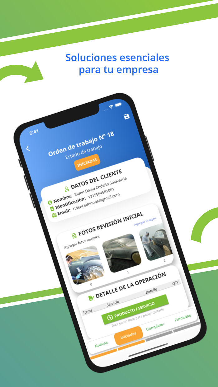 Servinarium Gestión de Ordenes