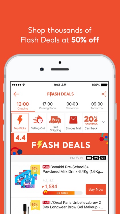 Shopee 4.4 Mega Shopping Sale screenshot-4