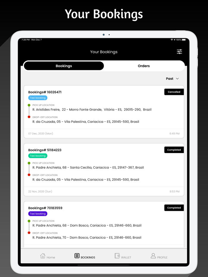 Fasten- ride and food delivery