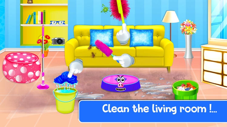 Clean Up - Cleaning Girls Game