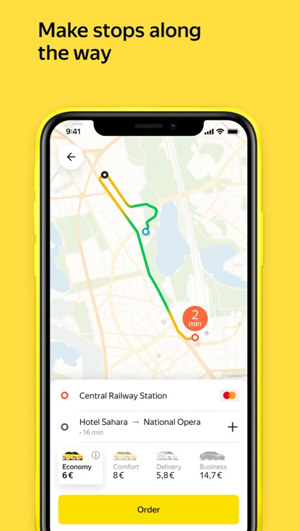 Yandex Go — taxi and delivery screenshot-4