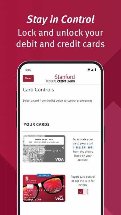 Stanford FCU Mobile Banking screenshot 2