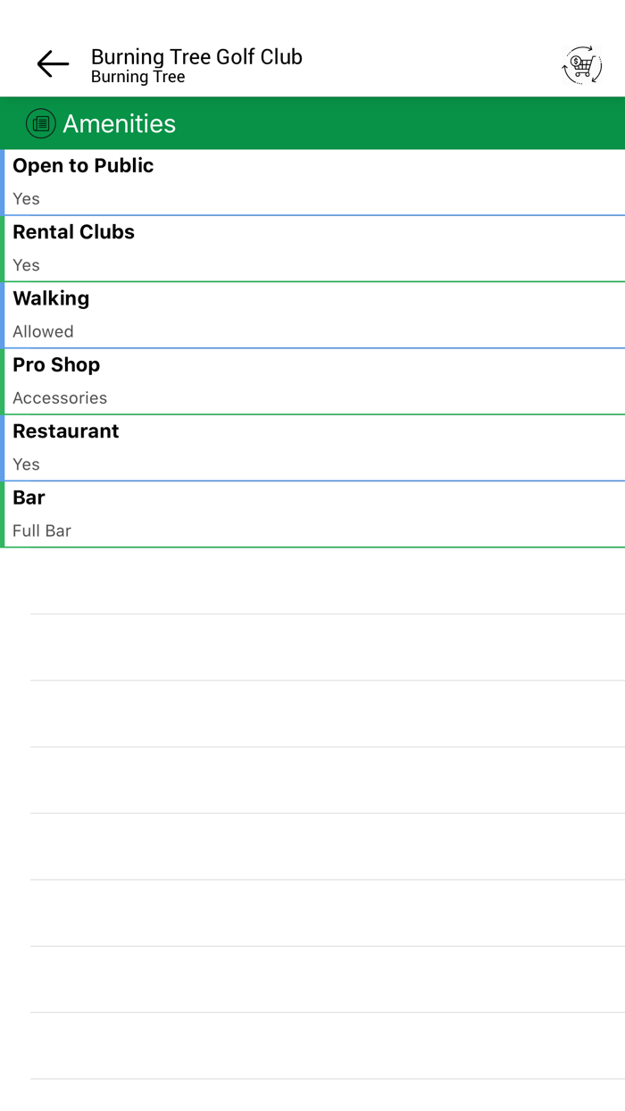 Burning Tree Golf Club