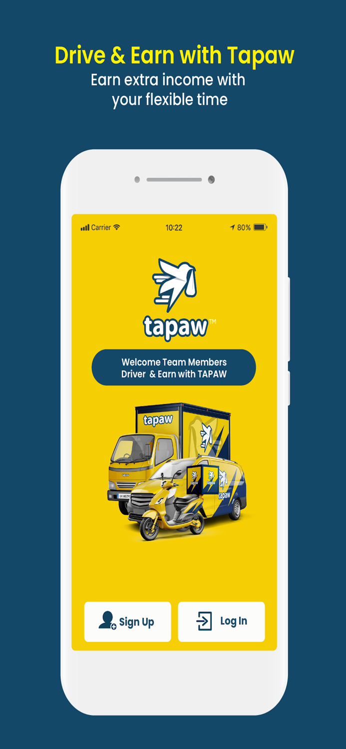 Tapaw Driver – Drive  Earn
